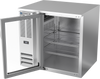 BB36HC-FG-S | 36" Glass Door Food Rated Back Bar in Stainless Steel