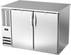 BB48HC-F-PT-S | 48" Solid Doors Food Rated Pass-thru Back Bar in Stainless Steel BB48HC-F-PT-S | 48" Solid Doors Food Rated Pass-thru Back Bar in Stainless Steel