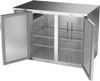 BB48HC-F-S | 48" Solid Doors Food Rated Back Bar in Stainless Steel BB48HC-F-S | 48" Solid Doors Food Rated Back Bar in Stainless Steel