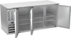 BB72HC-F-S | 72" Solid Doors Food Rated Back Bar in Stainless Steel BB72HC-F-S | 72" Solid Doors Food Rated Back Bar in Stainless Steel