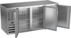 BB72HC-S | 72" Solid Doors Back Bar in Stainless Steel