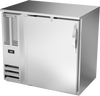 BBN36HC-S | 36" Narrow Depth Solid Door Back Bar in Stainless Steel