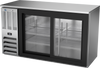BBN58HC-GS-S | 58" Narrow Depth Sliding Glass Doors Back Bar in Stainless Steel BBN58HC-GS-S | 58" Narrow Depth Sliding Glass Doors Back Bar in Stainless Steel