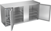 BBN68HC-F-S | 68" Narrow Depth Solid Doors Food Rated Back Bar in Stainless Steel BBN68HC-F-S | 68" Narrow Depth Solid Doors Food Rated Back Bar in Stainless Steel