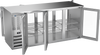 BBN72HC-FG-PT-S | 72" Narrow Depth Glass Doors Food Rated Pass-thru Back Bar in Stainless Steel BBN72HC-FG-PT-S | 72" Narrow Depth Glass Doors Food Rated Pass-thru Back Bar in Stainless Steel