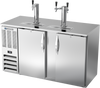 DDN58HC-S | 58" Narrow Depth Direct Draw Dispenser in Stainless Steel