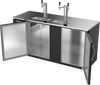 DDN68HC-B | 68" Narrow Depth Direct Draw Dispenser in Black