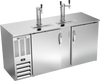 DDN68HC-S | 68" Narrow Depth Direct Draw Dispenser in Stainless Steel