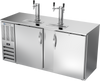DDN68HC-S | 68" Narrow Depth Direct Draw Dispenser in Stainless Steel
