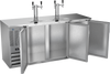 DDN72HC-S | 72" Narrow Depth Direct Draw Dispenser in Stainless Steel