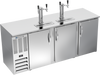 DDN78HC-S | 78" Narrow Depth Direct Draw Dispenser in Stainless Steel