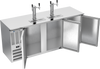 DDN78HC-S | 78" Narrow Depth Direct Draw Dispenser in Stainless Steel