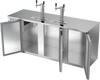 DDN78HC-S | 78" Narrow Depth Direct Draw Dispenser in Stainless Steel