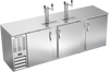 DDN94HC-S | 94" Narrow Depth Direct Draw Dispenser in Stainless Steel