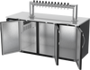 DD72HC-B-12T | 72" Twelve Tap Direct Draw Dispenser in Black