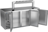 DD72HC-S-12T | 72" Twelve Tap Direct Draw Dispenser in Stainless Steel