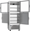 RID18HC-HGS | RI Series Half Glass Half Solid Pass-Thru Refrigerator