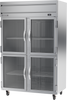 HFP2HC-1HG | Horizon Top Mount Half Glass Door Reach-In Freezer