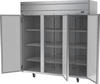 HR3HC-1S | Horizon Top Mount Solid Triple Door Reach-In Refrigerator