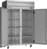 HRPS2HC-1S | Horizon Top Mount Solid Double Door Reach-In Refrigerator