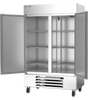 HBF49HC-1 | Horizon Bottom Mount Solid Door Reach-In Freezer