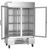 HBF49HC-1-G | Horizon Bottom Mount Glass Door Reach-In Freezer