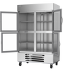 HBF49HC-1-HG | Horizon Bottom Mount Half Glass Door Reach-In Freezer