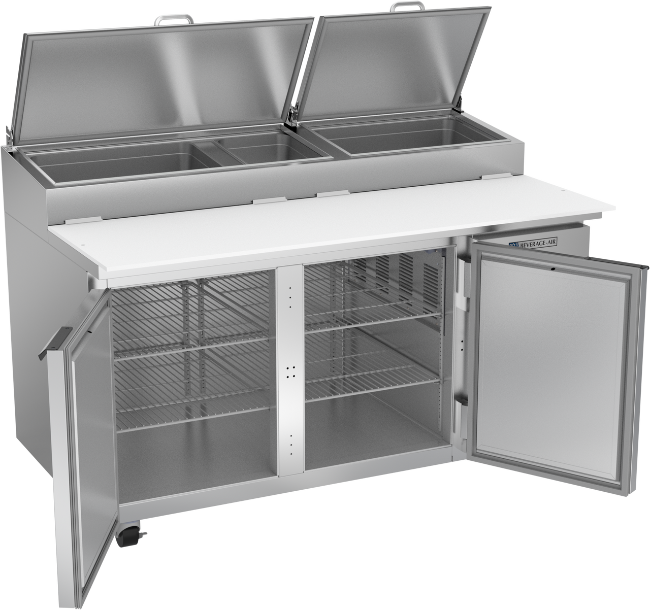 DP60HC | 60" Two Door Pizza Prep Table