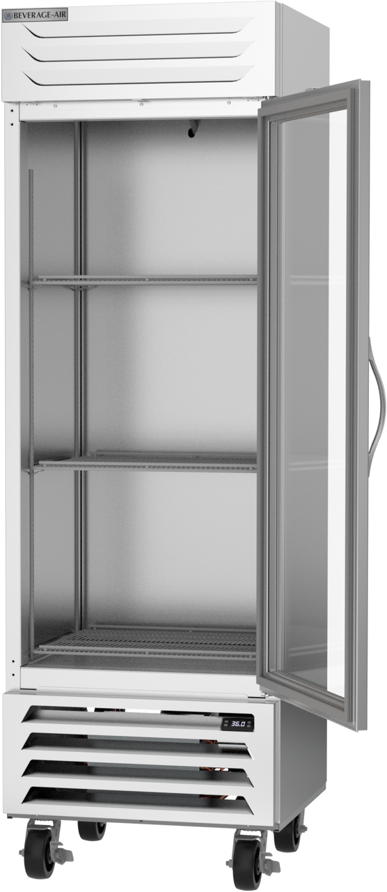 RB19HC-1G | Vista Series Glass Door Reach-In Refrigerator