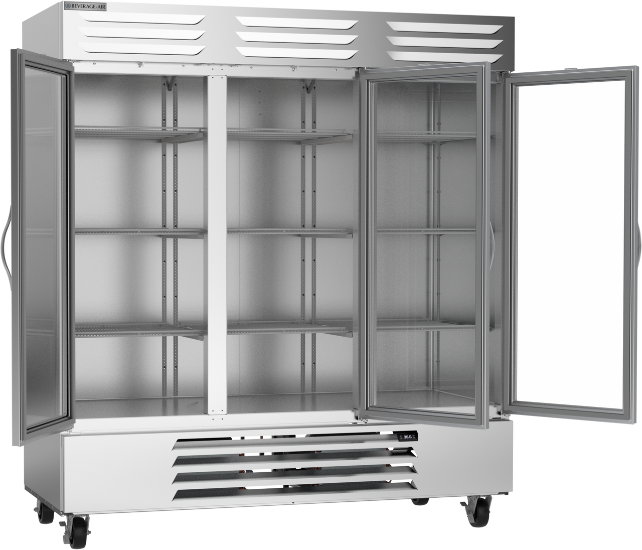 RB72HC-1G | Vista Series Glass Door Reach-In Refrigerator