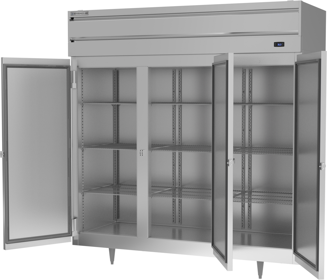 PR3HC-1AS | P Series Solid Door Reach-In Refrigerator