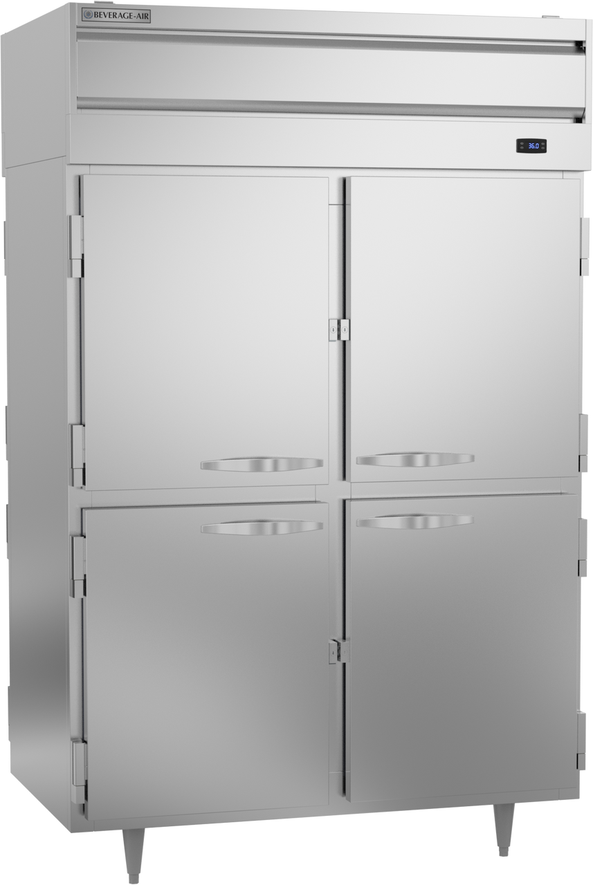 PRD2HC-1AHS | P Series Half Solid Door Pass-Thru Refrigerator