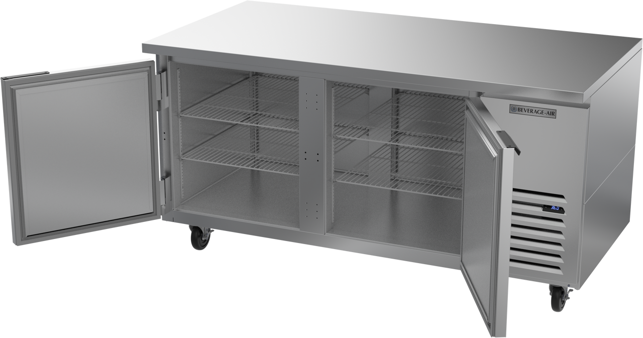 UCR67AHC | 67" Undercounter Two Door Refrigerator