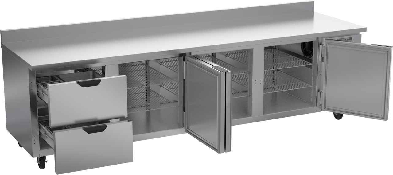 WTRD119AHC-2 | 119" Worktop Two Drawer Three Door Refrigerator