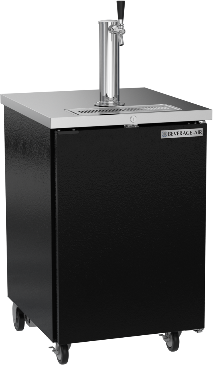 DD24HC-1-B | 24" Direct Draw Dispenser in Black