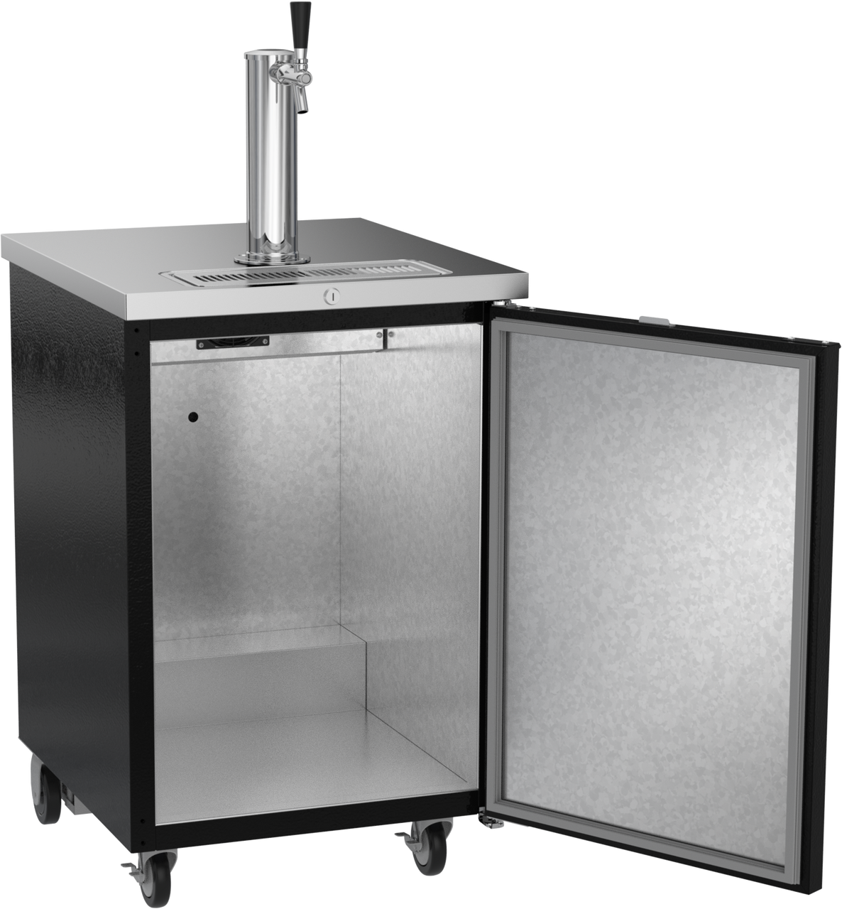 DD24HC-1-B | 24" Direct Draw Dispenser in Black