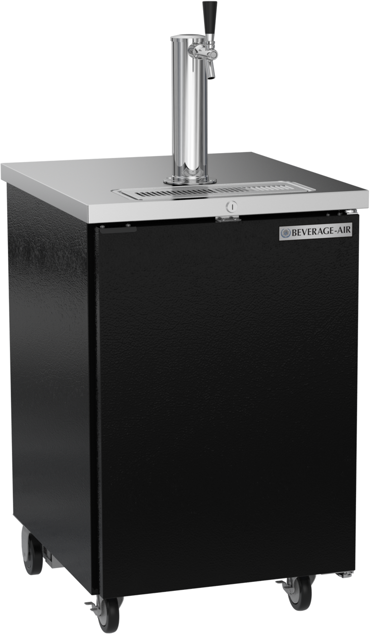 DD24HC-1-B | 24" Direct Draw Dispenser in Black