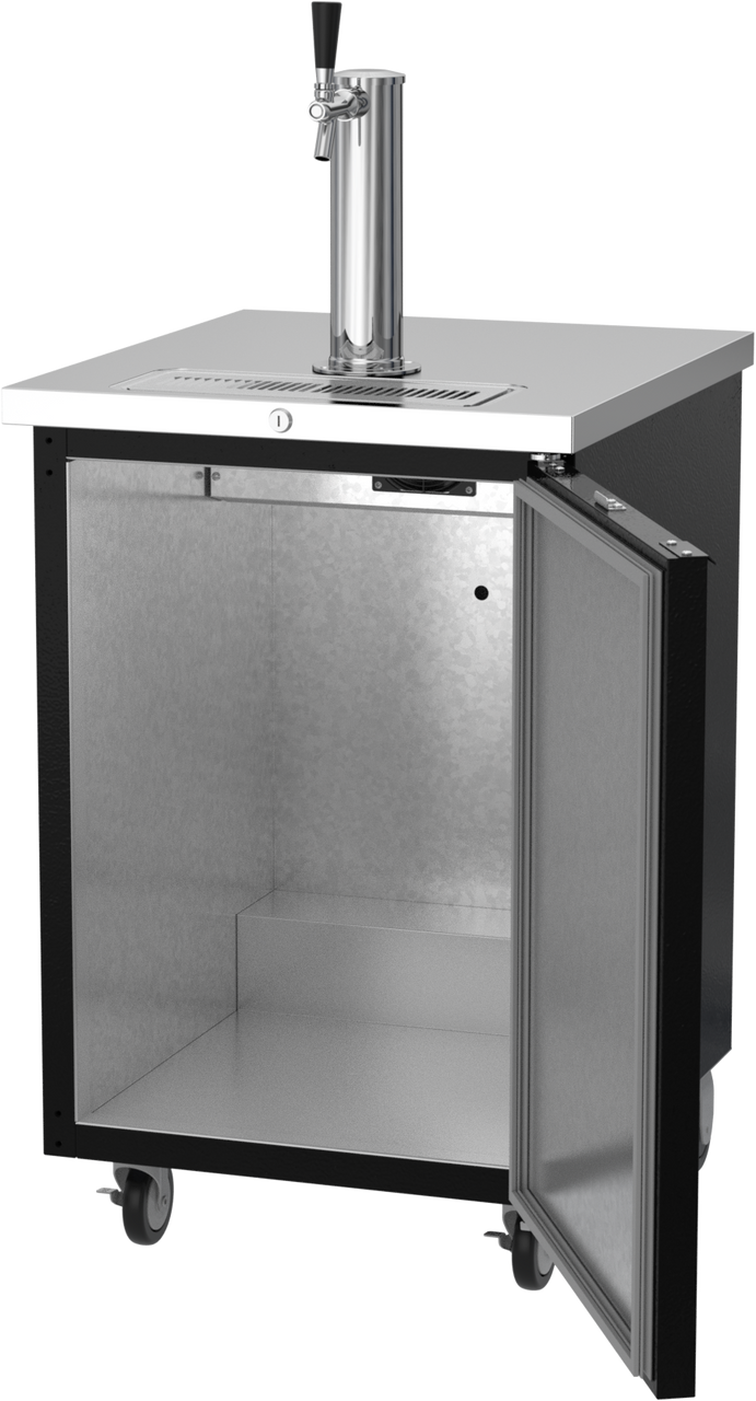 DD24HC-1-B | 24" Direct Draw Dispenser in Black