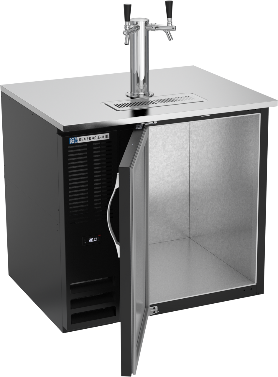 DD36HC-B | 36" Direct Draw Dispenser in Black
