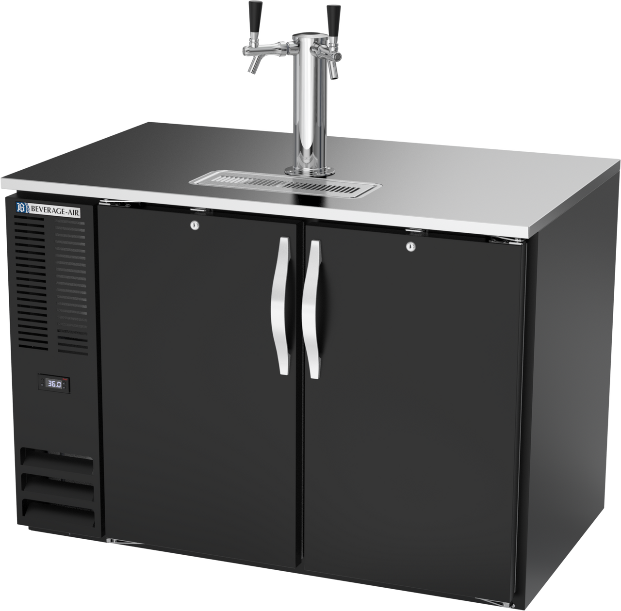 DD48HC-B | 48" Direct Draw Dispenser in Black