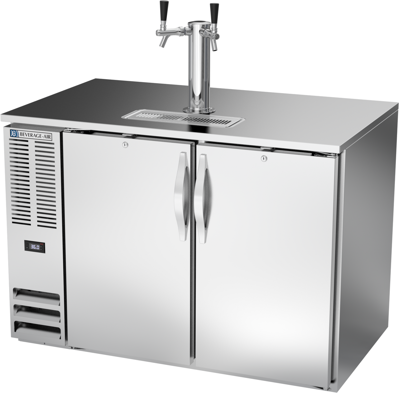 DD48HC-S | 48" Direct Draw Dispenser in Stainless Steel