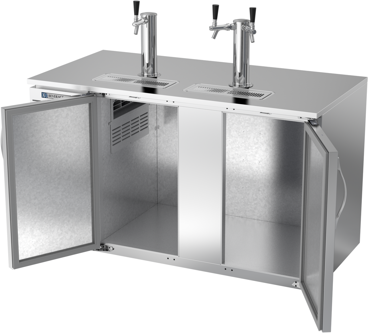 DD58HC-S | 58" Direct Draw Dispenser in Stainless Steel