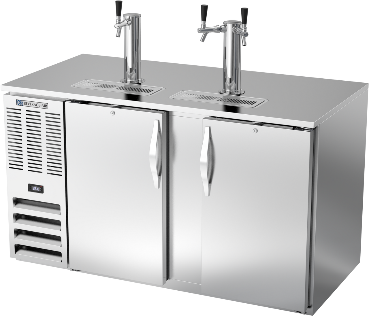 DD58HC-S | 58" Direct Draw Dispenser in Stainless Steel