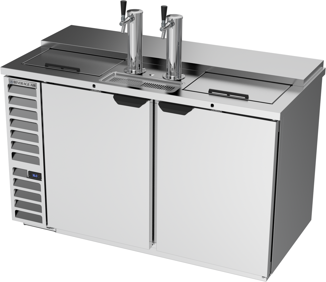 DD58HC-1-C-S | 58" Direct Draw Dispenser in Stainless Steel