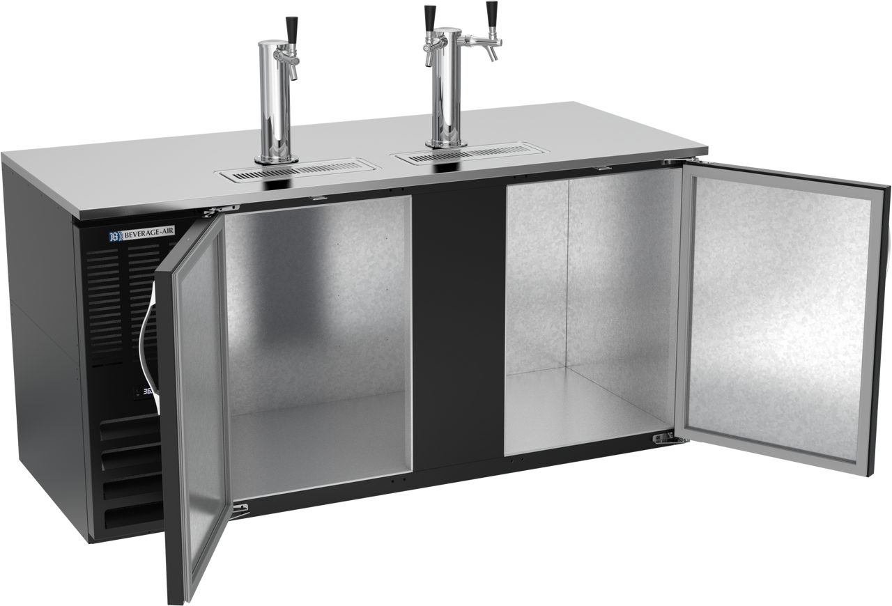 DD68HC-B | 68" Direct Draw Dispenser in Black