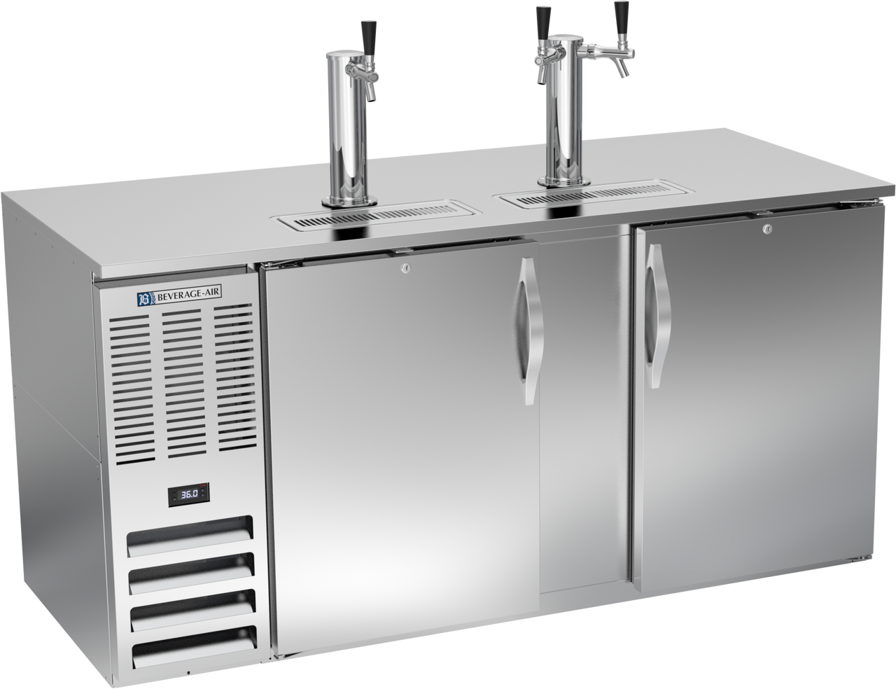 DD68HC-S | 68" Direct Draw Dispenser in Stainless Steel