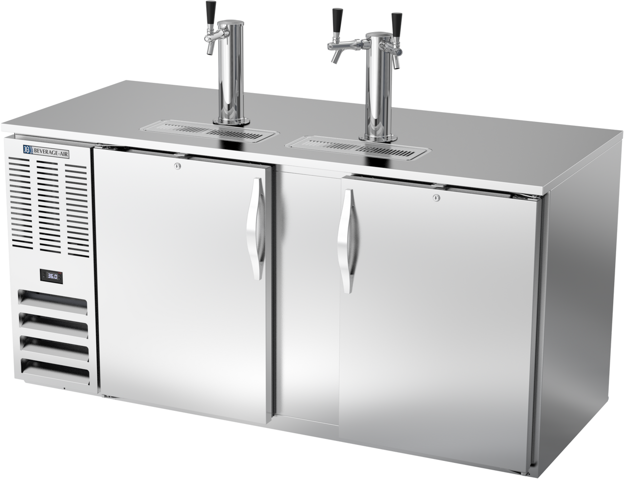 DD68HC-S | 68" Direct Draw Dispenser in Stainless Steel