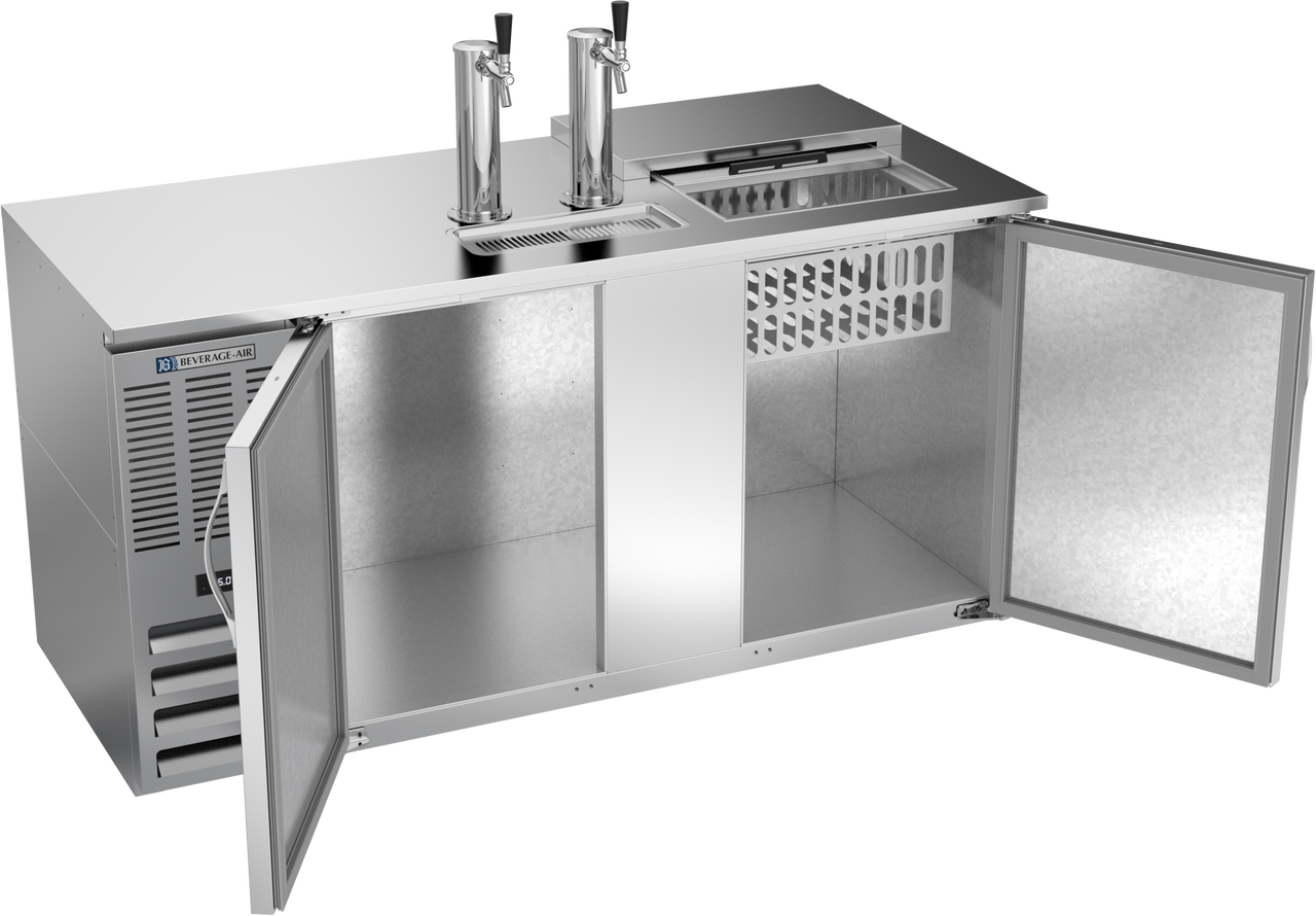 DD68HC-C-S | 68" Club Top Direct Draw Dispenser in Stainless Steel