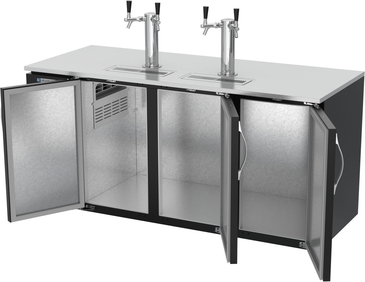 DD72HC-B | 72" Direct Draw Dispenser in Black