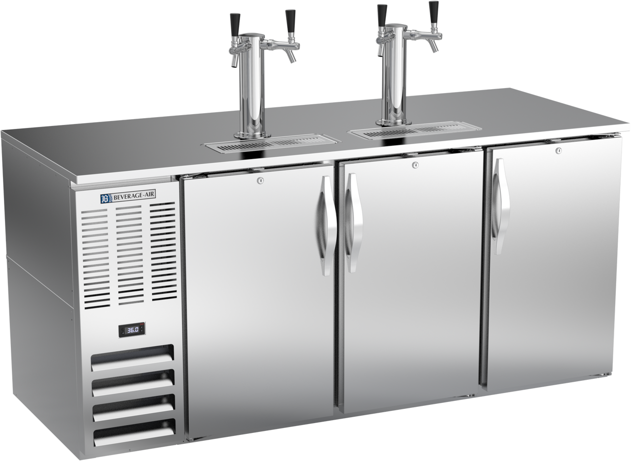 DD72HC-S | 72" Direct Draw Dispenser in Stainless Steel